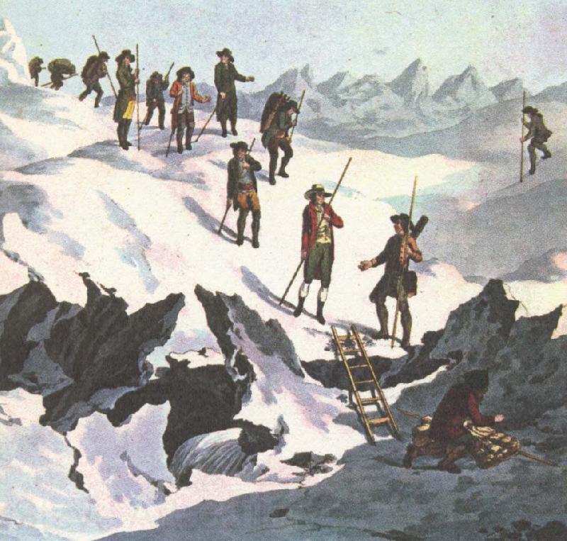 william r clark horace de saussures expadition var den tredje som besteg mont blancs topp